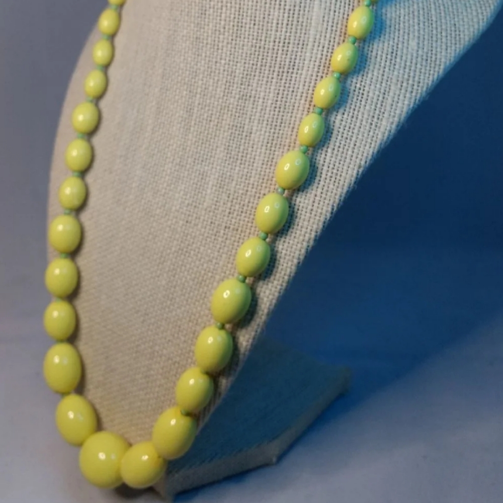 Vintage Hong Kong Lucite Necklace